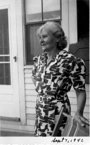 My grandmother Christine